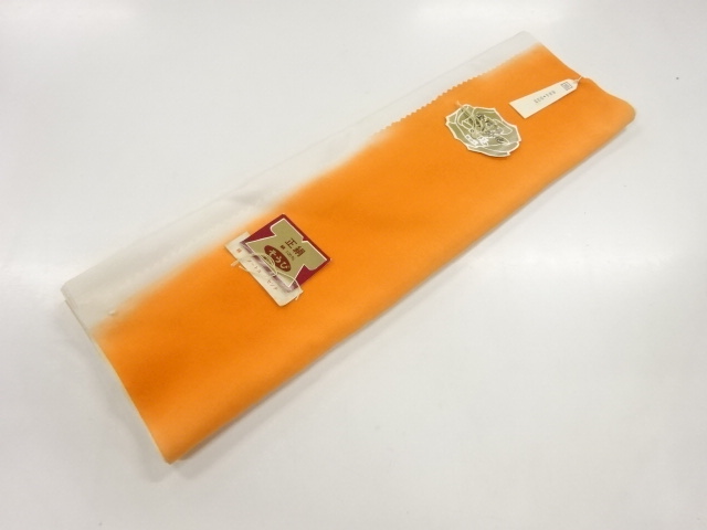 JAPANESE KIMONO / ANTIQUE CLOTH FOR HAKKAKE / SILK / BOKASHI